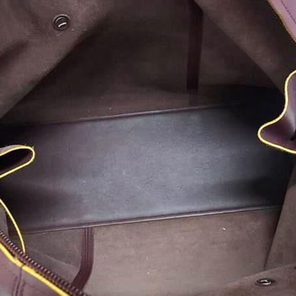 LOEWE Red Leather Pouch - Picture 5 of 6